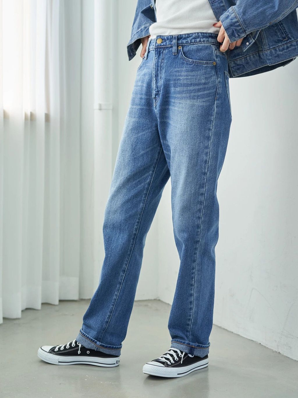 EARTH, MUSIC & ECOLOGY - Emma Jeans - Medium Indigo