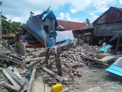 BNPB: 230 Rumah Rusak di Selayar Sulsel Imbas Gempa M 7,4 NTT