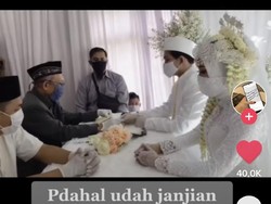 Viral Kisah Sedih Pengantin yang Ayahnya Meninggal di Hari Pernikahannya