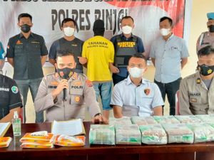 Polisi Tangkap Pria di Binjai Terkait Narkoba, 13 Kg Sabu Disita