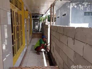 Buntut Sengketa Tanah, Akses 2 Rumah di Brebes Ditembok Buntut Sengketa Tanah, Akses 2 Rumah di Brebes Ditembok