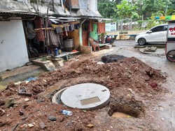 detikcom Do Your Magic: Lurah Koordinasi dengan SDA soal Sumur Resapan di Rusun Bidara Cina