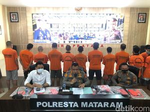 46 Penjahat Jalanan Ditangkap Polisi Usai WSBK Mandalika