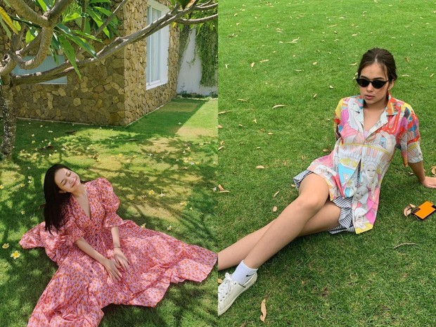 Tetap Stylish Saat di Taman/Foto: Instagram/@hanggini, @rklopperr Tetap Stylish Saat di Taman/Foto: Instagram/@hanggini, @rklopperr