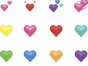 Arti Emoticon Love untuk Setiap Warnanya Arti Emoticon Love untuk Setiap Warnanya