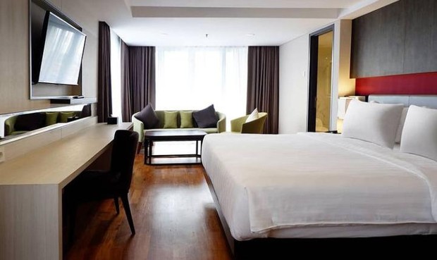 El Royale Hotel Bandung/foto: instagram.com/elhotelroyalebandung Desain kamar disini sangat mewah dan elegan, kamar yang luas serta fasilitas yang legkap