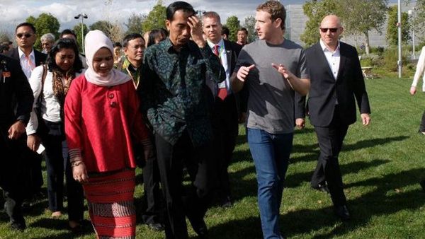 Momen Jokowi Jumpa Zuckerberg Membahas Metaverse