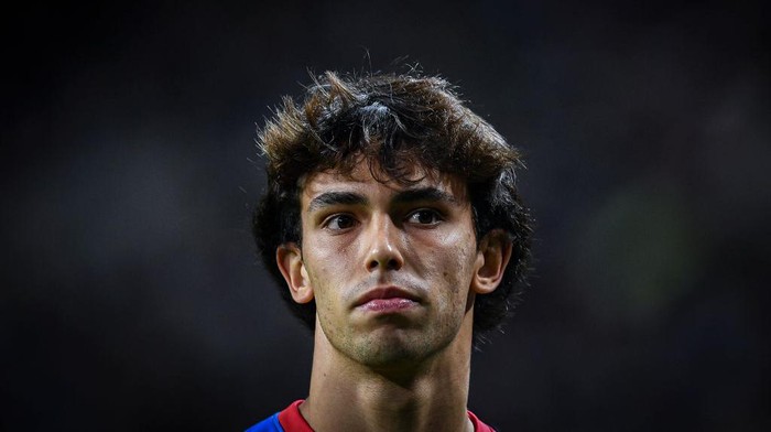 PORTO, PORTUGAL - DECEMBER 07: João Félix of Atletico Madrid looks on during the UEFA Champions League group B match between FC Porto and Atletico Madrid at Estadio do Dragao on December 7, 2021 in Porto, Portugal. (Photo by Octavio Passos/Getty Images)
