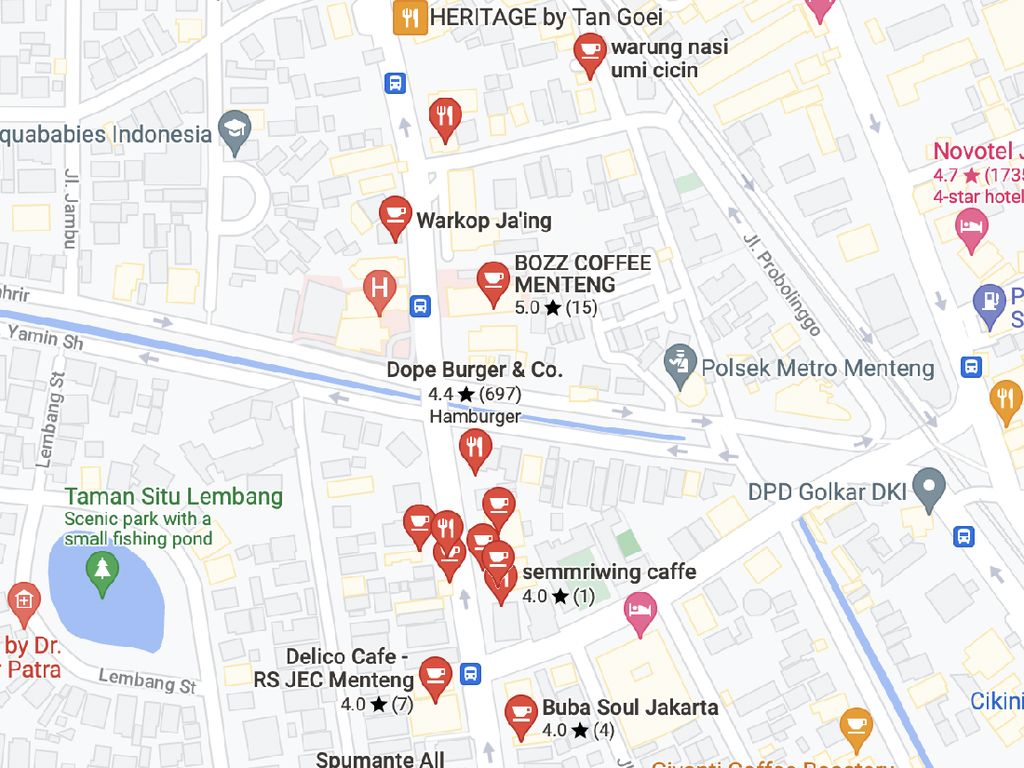 Lagi Hits! 15 Kafe di Jalan Teuku Cik Ditiro Menteng yang Cocok Buat Hangout
