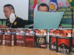 10.104 Rokok Ilegal Disita di Klaten, Mereknya Bikin Ngakak