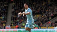 2. Sergio Aguero – 184 gol. Foto: (Getty Images/Matthew Lewis)