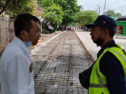 Wabup Bojonegoro Marah soal Proyek Pengerjaan Jalan yang Dinilai Asal-asalan