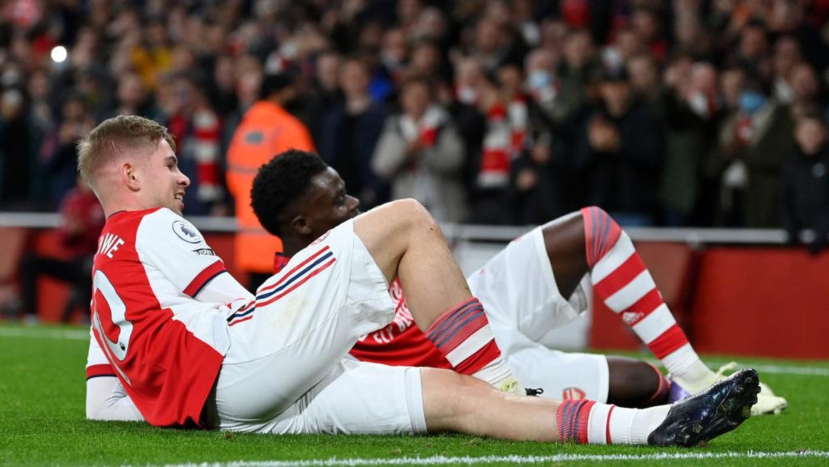 Meriam muda Arsenal menyalak (Foto: Getty Images/Justin Setterfield)
