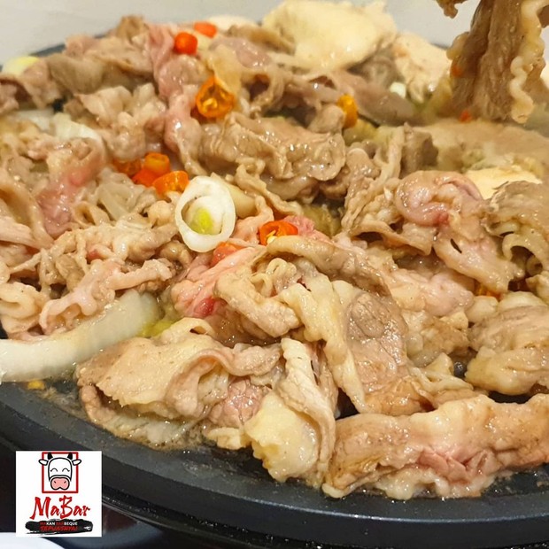 AYCE di MaBar (foto: instagram.com/mabarpuas) AYCE di MaBar