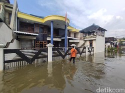 Hujan 3 Jam, Babat Lamongan Kebanjiran