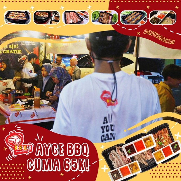 Bebaqar (foto: instagram.com/bebaqar) AYCE di Bebaqar