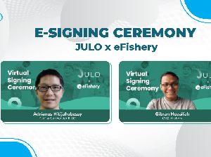 Gandeng eFishery, Julo Salurkan Akses Kredit ke Sektor Perikanan