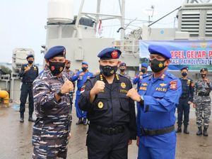 Antisipasi Kejahatan di Masa Nataru, 8 Kapal Patroli di Laut Kaltim