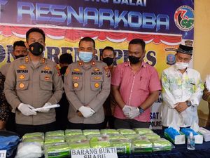 Nelayan Ditangkap Saat Akan Jual 22 Kg Sabu yang Ditemukan Ketika Melaut