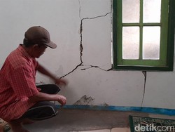 Tanah Gerak di Banjarnegara, 8 Rumah dan 1 Musala Rusak