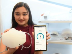 LG Rilis Aplikasi untuk PuriCare Wearable Air Purifier