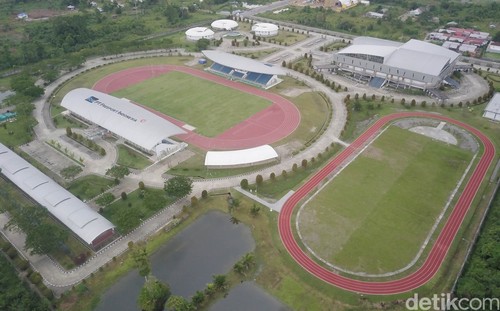 Megahnya Mimika Sport Complex yang Dibangun Freeport