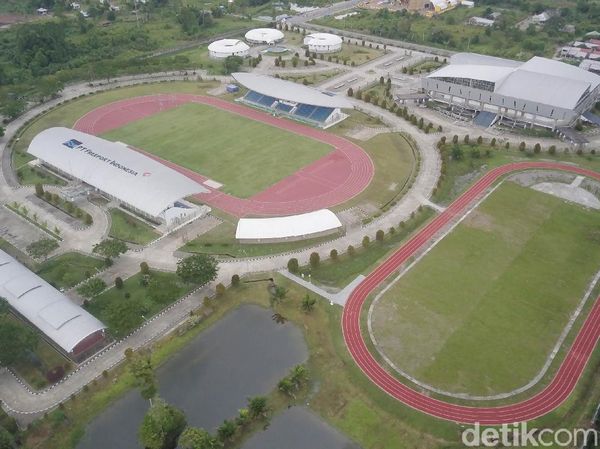 Megahnya Mimika Sport Complex yang Dibangun Freeport