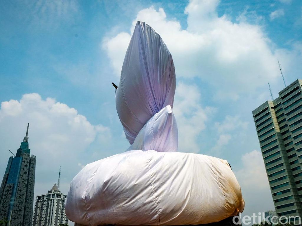 Yuk! Intip Penampakan Proyek Patung Garuda Rp 700 Juta di DPR