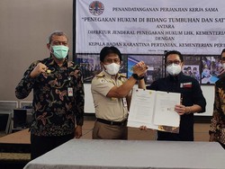 KLHK dan Kementan Kerja Sama Penegakan Hukum Tumbuhan dan Satwa Liar