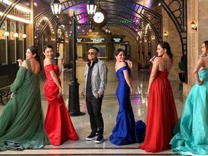 Viral! Fashion Show Artis dengan Punggung Bekas Kerokan