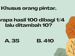 Soal Matematika Sederhana Ini Sering Bikin Orang Kecele, Bisa Kamu Jawab?