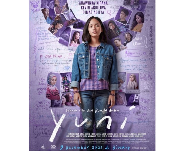 Yuni/Foto: Instagram.com/fourcoloursfilm daftar film bioskop indonesia terbaru