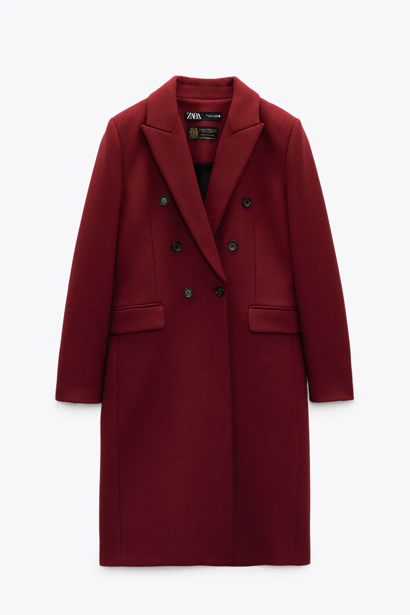 Zara - Mantel Silang Bahan Wol