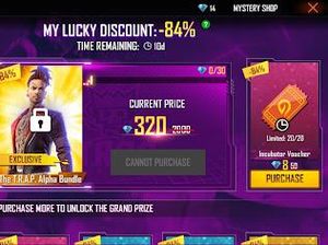 Free Fire Kembali Kedatangan Mystery Shop, Ada Apa Saja?