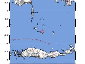 Gempa Bumi M 4,0 Guncang Pasilambena Selayar Sulsel