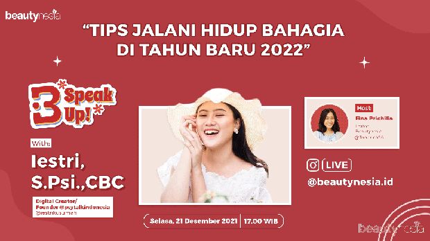 Jangan Lupa Nonton Instagram Live B-Speak Up! 21 Desember Nanti