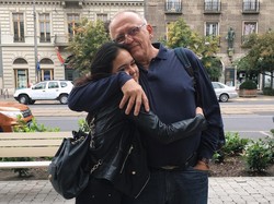 Papa Gabor Idap Kanker Laring, Berjuang Sembuh Bareng Laura Anna