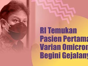 Tak Ada Demam-Batuk, Menkes Bicara Gejala COVID-19 Pasien Omicron Pertama