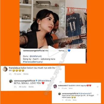 Muncul Lagi Komentar Vanessa Angel Diduga Muak dengan Ibu Tiri