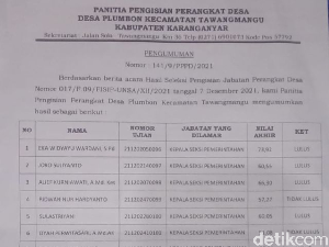 Ini Dalih Kades Viral Pilih Anak Lolos Seleksi Perangkat Desa