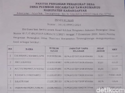 Ini Dalih Kades Viral Pilih Anak Lolos Seleksi Perangkat Desa