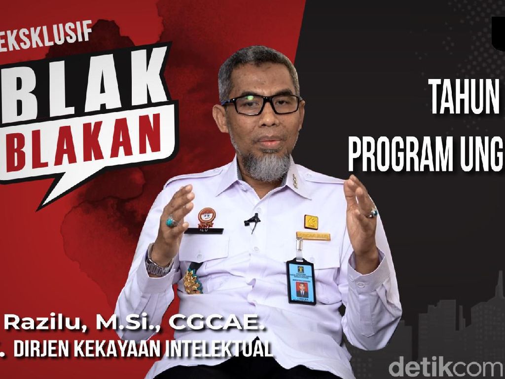 Blak-blakan Dirjen Kekayaan Intelektual, 2022 Tahun Hak Cipta hingga Sertifikasi Mal Blak-blakan Dirjen Kekayaan Intelektual, 2022 Tahun Hak Cipta hingga Sertifikasi Mal