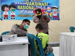 182.000 Anak di Sidoarjo Ditarget Rampun Divaksin 2 Bulan ke Depan