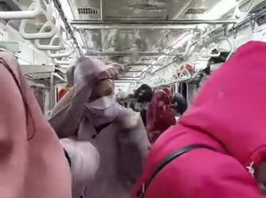 Viral Penumpang Panik Gerbong KRL Dipenuhi Laron, Begini Penjelasannya Viral Penumpang Panik Gerbong KRL Dipenuhi Laron, Begini Penjelasannya