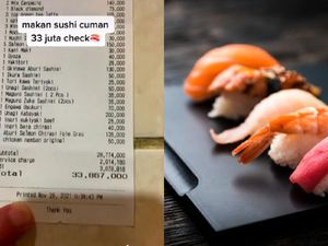 Terlalu Kalap Santap Sushi, Tagihan Makan Orang-orang Ini Capai Puluhan Juta Rupiah Terlalu Kalap Santap Sushi, Tagihan Makan Orang-orang Ini Capai Puluhan Juta Rupiah
