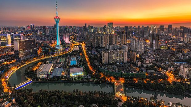 Wisata Kota Chengdu China