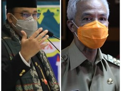 Ganjar dan Anies Duduk Semeja di Nikahan Kiky Saputri, Begini Momennya