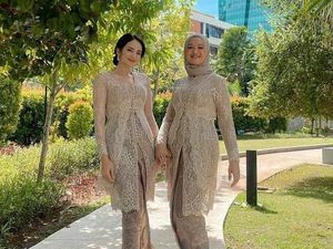 6 Pesona Enzy Storia Tampil Berkebaya saat Jadi Bridesmaid yang Banjir Pujian