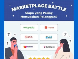 Hasil Survei Marketplace Paling Memuaskan Pelanggan, Juara 1 Adalah..