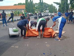 Kecelakaan Beruntun di Madiun, Pemotor yang Lawan Arus Tewas